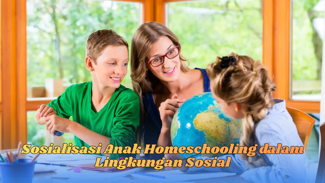 sosialisasi anak homeschooling